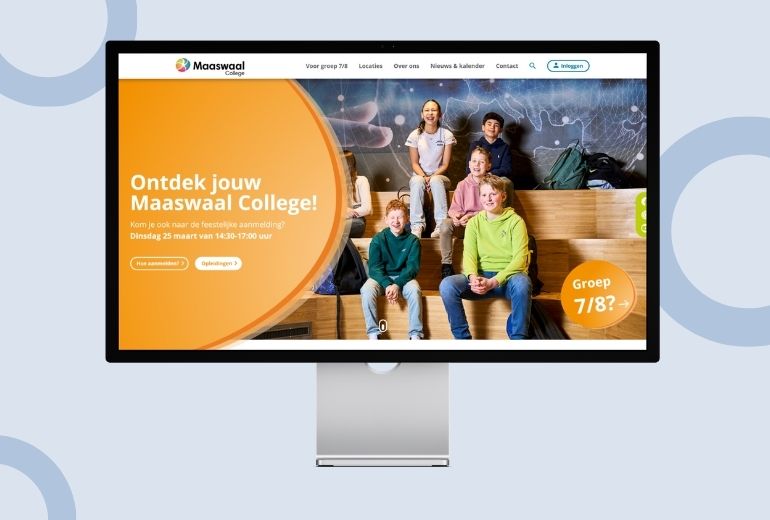 Website van Maaswaal College