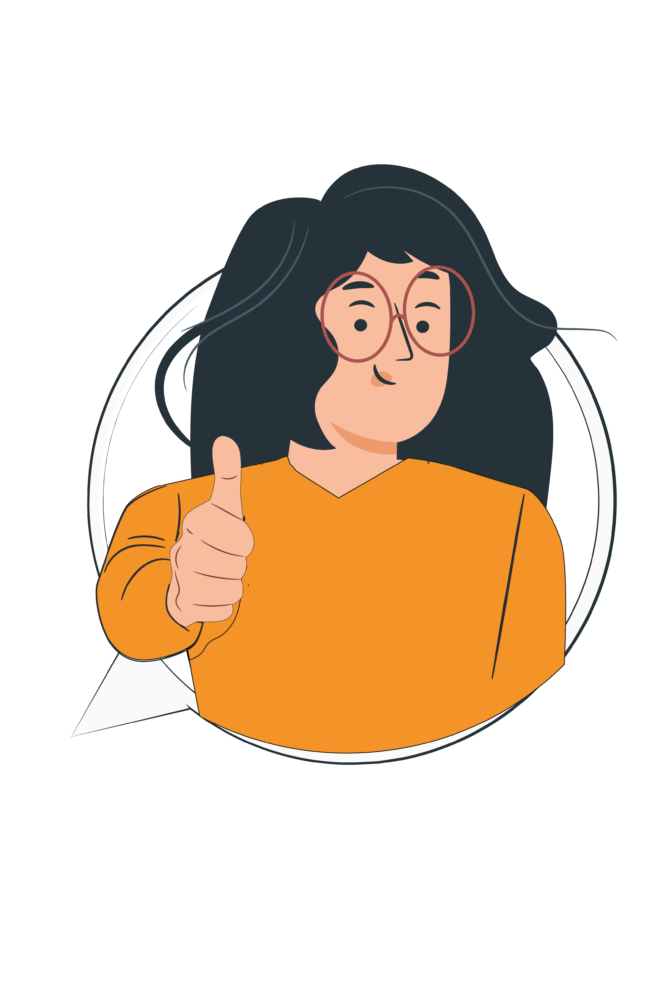 leerlingaanmelden.nl - digitaal leerlingen aanmelden - Christina mascotte duim